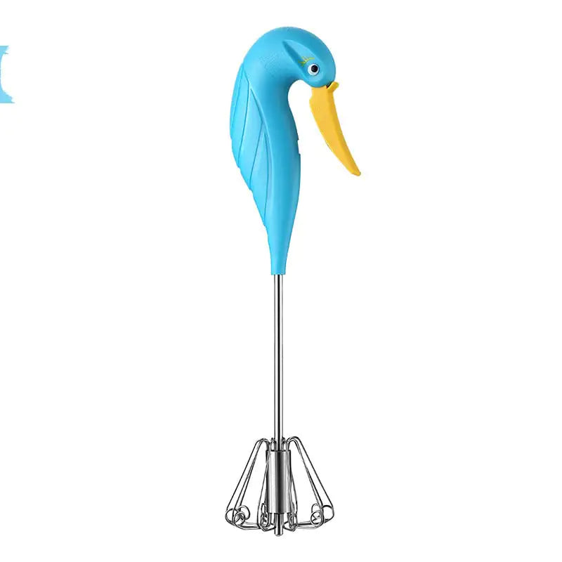 Stainless Steel Semi-Automatic Kitchen Whisk