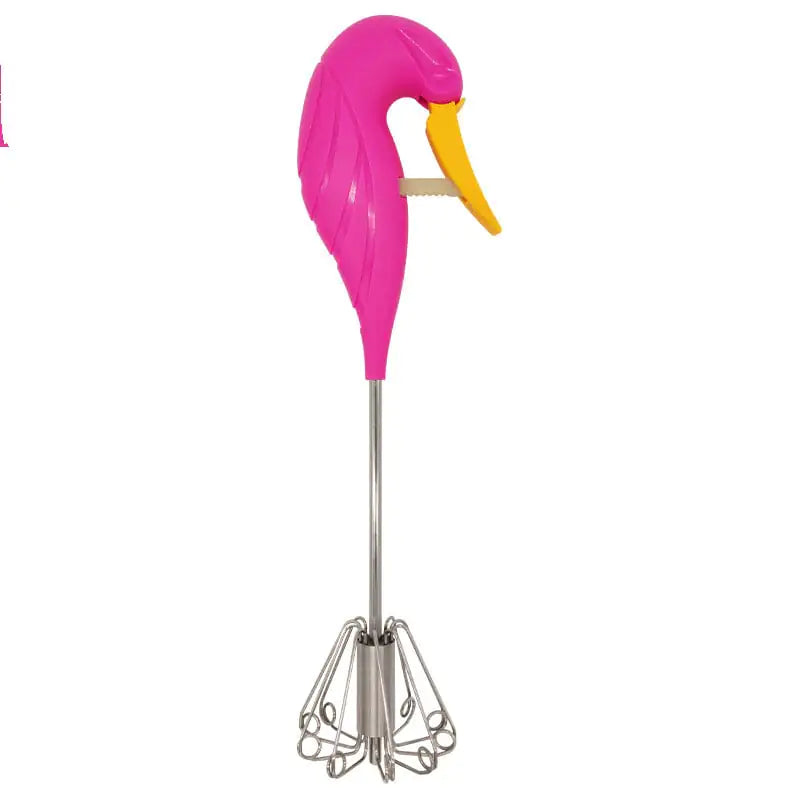 Stainless Steel Semi-Automatic Kitchen Whisk