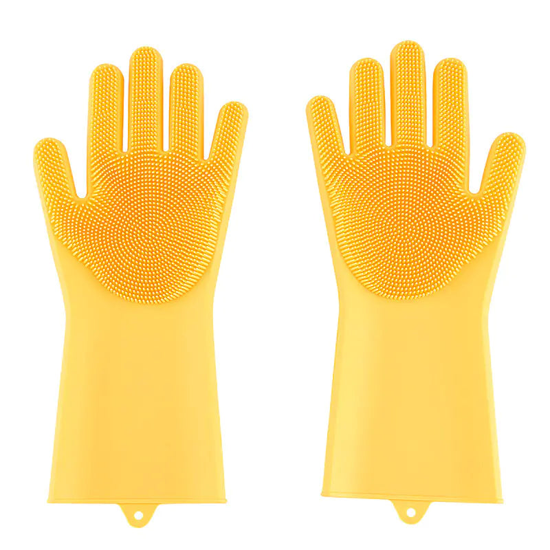 Silicone Dishwashing Gloves for Kitchen Tasks