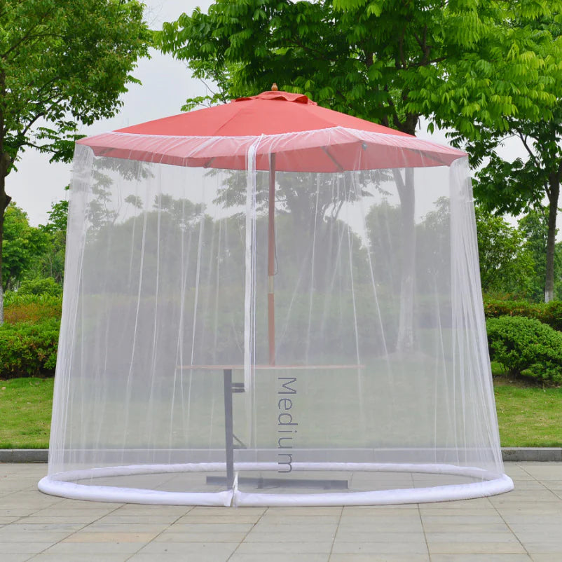 Outdoor Mosquito Net for Patio Umbrella - No Installation