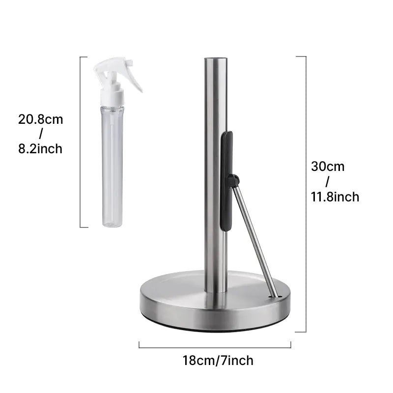 Portable Stainless Steel Kitchen Towel Rack