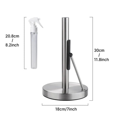 Portable Stainless Steel Kitchen Towel Rack