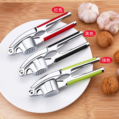 Stainless Steel Garlic Press Kitchen Tool