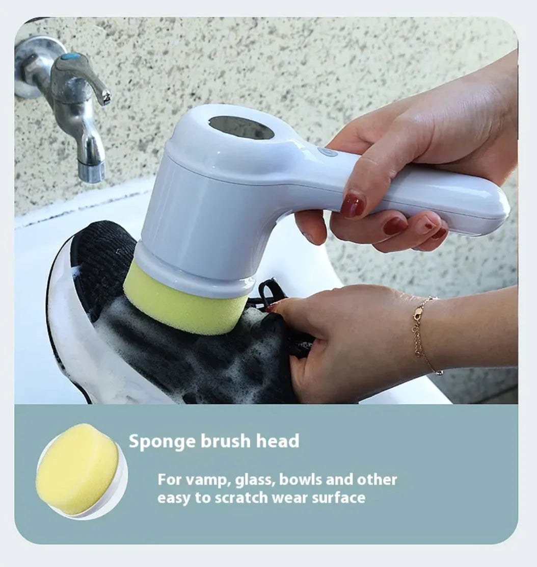 Electric Kitchen Cleaning Brush