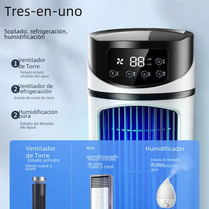 Portable USB Air Cooler and Humidifier Fan