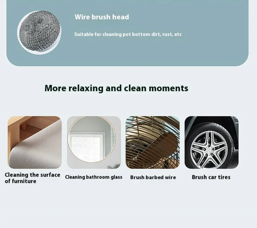 Electric Kitchen Cleaning Brush