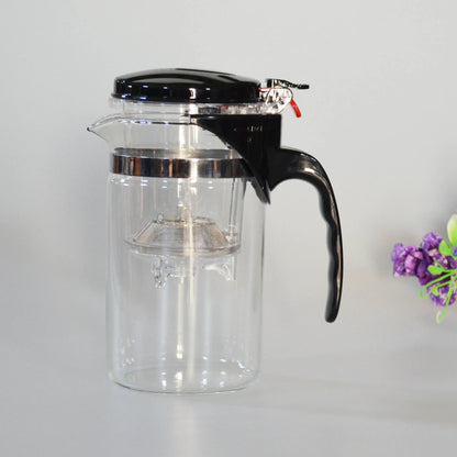 Tea Brewing Pot with Removable Filter and Tea Cups