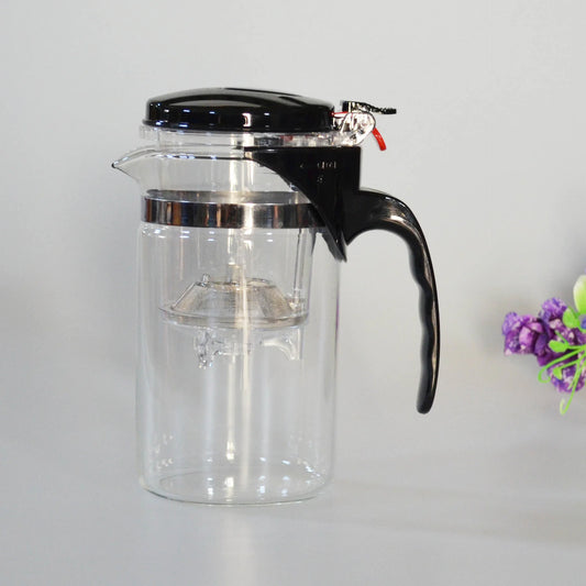 Tea Brewing Pot with Removable Filter and Tea Cups