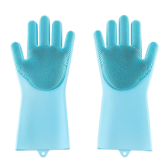 Silicone Dishwashing Gloves for Kitchen Tasks