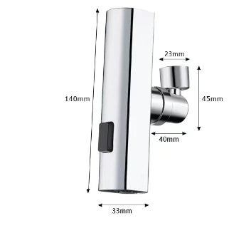 Universal Rotating Kitchen Faucet Waterfall Nozzle