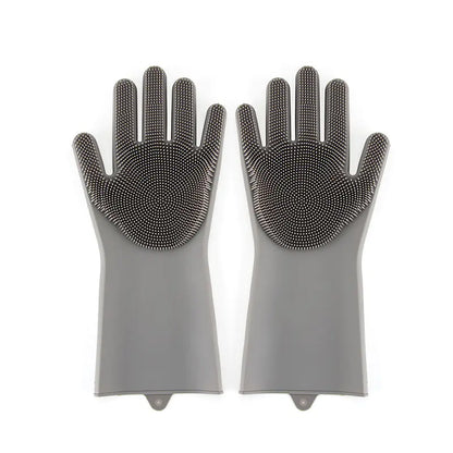 Silicone Dishwashing Gloves for Kitchen Tasks