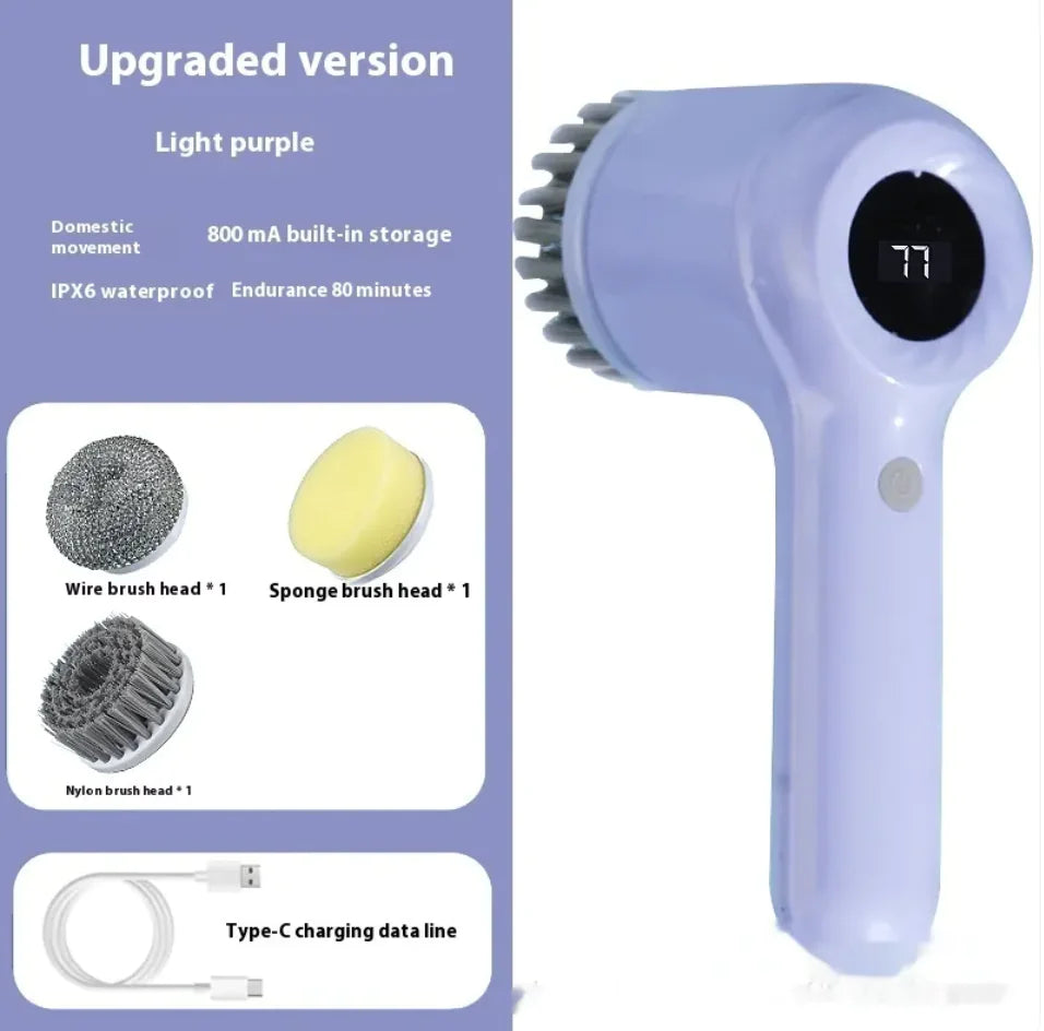 Electric Kitchen Cleaning Brush